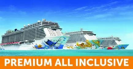 Prémium ünnep „all inclusive” a hajós cég NCL