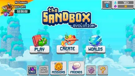 Pasajul de sfaturi de evoluție Sandbox, tactici, apptime