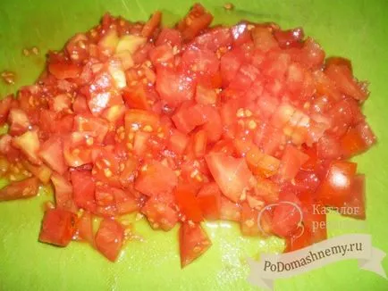 Burgonya leves recept paradicsom