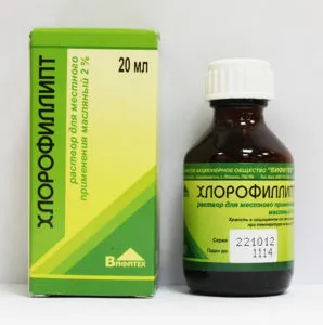 Chlorophyllipt в показанията за употреба на синусите