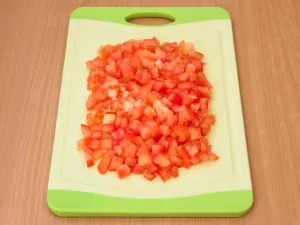Saláta sonkával, gombával és paradicsommal - eo tip - finom receptek fotókkal