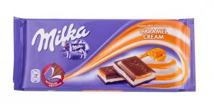 Milka csokoládé minden ízlésnek