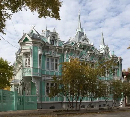 Casa fabuloasa arhitectura din lemn