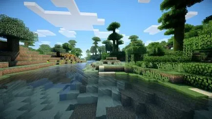 Sonic (Shader pentru grafică mai bună) pentru Minecraft - modul de descărcare