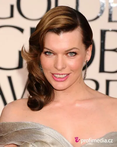 Coafuri Medium Opțiuni foto Milla Jovovich