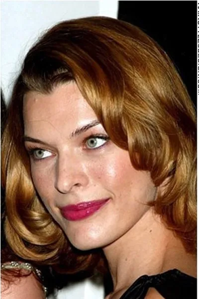 Coafuri Medium Opțiuni foto Milla Jovovich