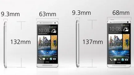 Сравнете HTC One и HTC One мини е разликата