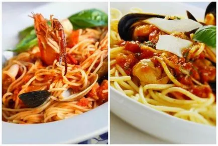 Spaghete cu moreproduktami- cele mai bune rețete prigotolveniya