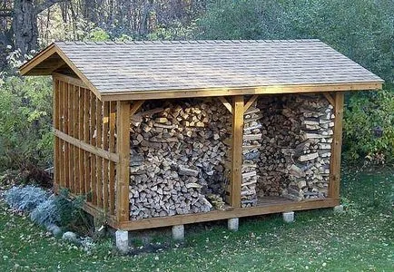 Metode de styling si forma lemn woodpile, 6 ar