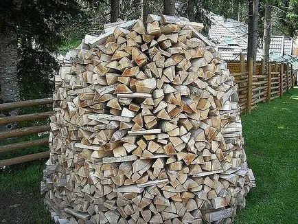 Metode de styling si forma lemn woodpile, 6 ar