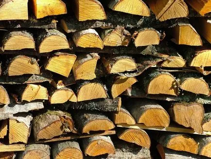 Metode de styling si forma lemn woodpile, 6 ar