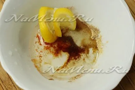 Grillezett karaj egy serpenyő, recept fotó