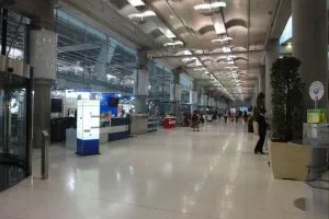 Suvarnabhumi - Bangkok Airport (BKK) áramkör, egy fotó, hogyan lehet eljutni