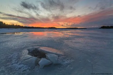 Frumusetea Stark a nord, știri fotografie