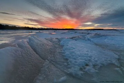 Frumusetea Stark a nord, știri fotografie