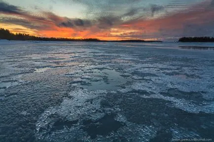 Frumusetea Stark a nord, știri fotografie