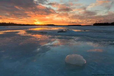 Frumusetea Stark a nord, știri fotografie