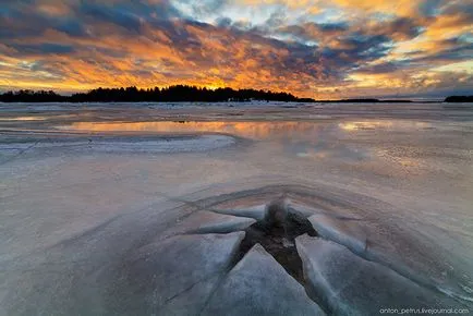 Frumusetea Stark a nord, știri fotografie