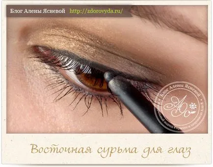 Антимон за очите и използване на уникалните свойства на козметиката