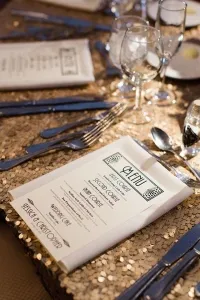 Invitatie de nunta Art Deco