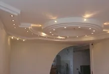 Лампи за окачени тавани и вградени LED точка, размер на растерни каталози
