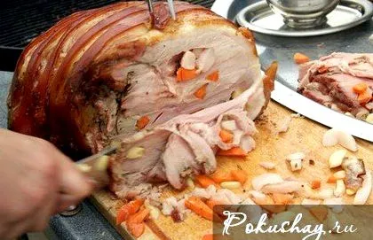 Ham sült a hüvely recept fotókkal, blog, szakács