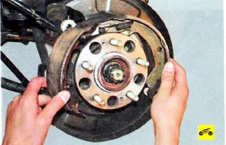 Korongok rögzítőfék (kézifék) Hyundai Tucson 2004-2010