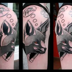 Fox tatuaj - ceea ce înseamnă schițe tatuaj și fotografii