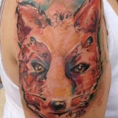 Fox tatuaj - ceea ce înseamnă schițe tatuaj și fotografii