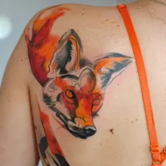 Fox tatuaj - ceea ce înseamnă schițe tatuaj și fotografii