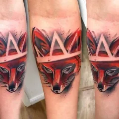 Fox tatuaj - ceea ce înseamnă schițe tatuaj și fotografii