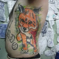 Fox tatuaj - ceea ce înseamnă schițe tatuaj și fotografii