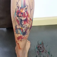 Fox tatuaj - ceea ce înseamnă schițe tatuaj și fotografii