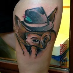 Fox tatuaj - ceea ce înseamnă schițe tatuaj și fotografii