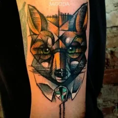 Fox tatuaj - ceea ce înseamnă schițe tatuaj și fotografii