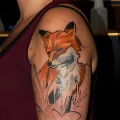 Fox tatuaj - ceea ce înseamnă schițe tatuaj și fotografii