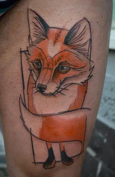 Fox tatuaj - ceea ce înseamnă schițe tatuaj și fotografii