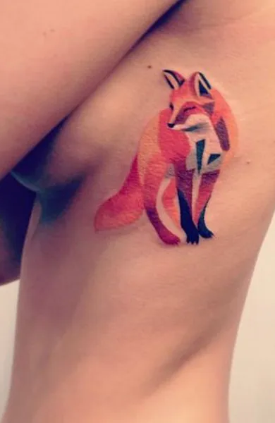 Fox tatuaj - ceea ce înseamnă schițe tatuaj și fotografii