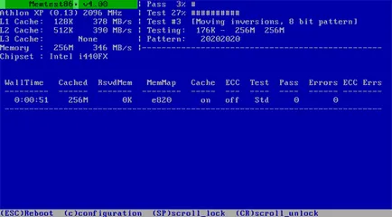 тест памет memtest86