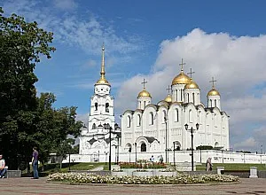 Успение Катедралата в Владимир, адрес, работно време, как да стигнем до там, история, описание