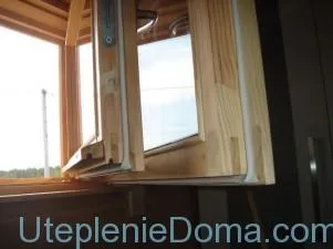 Izolarea termică a ferestrelor din lemn cu tehnologia lor mâini restaurare și izolare