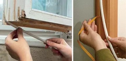 Hőszigetelés fa ablakok kezük módszerek és technikák