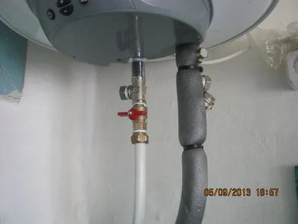 Instalarea și conectarea boilerului