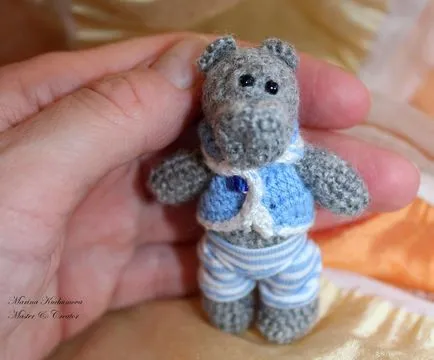 Плете на една кука Amigurumi Hippo - Справедливи Masters - ръчна изработка, ръчно изработени