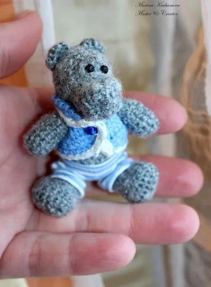 Плете на една кука Amigurumi Hippo - Справедливи Masters - ръчна изработка, ръчно изработени