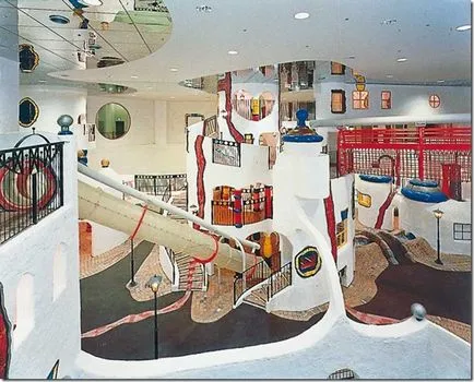 Hundertwasser és a mesés ház, kreatív képek