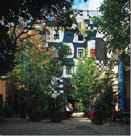 Hundertwasser és a mesés ház, kreatív képek