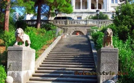 Palatul Yusupov în Yalta, Crimeea