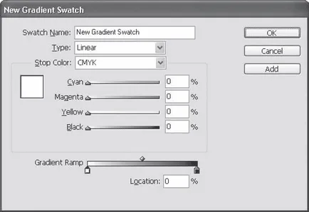 Színátmenetes kitöltés - Adobe InDesign CS3