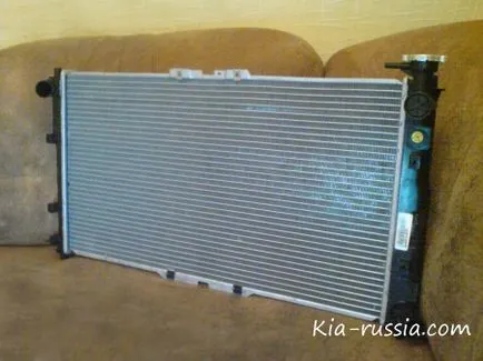 Подмяна на радиатора на Kia Spectra - всичко за автомобили Kia, Kia
